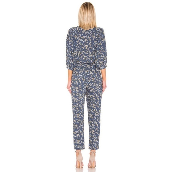 NWT 1.State Retro Bloom Wrap Jumpsuit - Picture 3 of 8